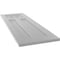 Ekena Millwork True Fit PVC San Antonio Mission Style Fixed Mount Shutters, Primed, 12"W x 36"H TFP001ST12X036PR - alternate 9